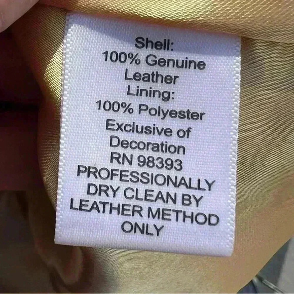 Bradley Bayou Yellow Ruffled Leather Jacket Womens Sz 1X NWT "New Vintage" - Picture 9 of 10